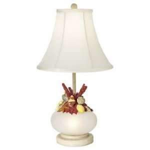  Kathy Ireland Coral Cove Night Light Table Lamp