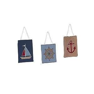   Nights Sailboat Wall Hanging Accessories by JoJo Designs Baby