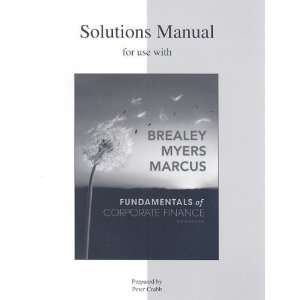  Solutions Manual to accompany Fundamentals of Corporate 