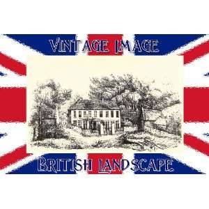   14 x 10cm) British Landscape Corston Manor House Bath