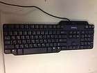 Dell RT7D60 French USB Black Smart Card Reader Keyboard
