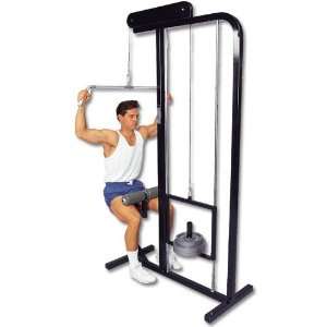   : Champion Plate Load Lat Pull Machine   Exercise: Sports & Outdoors