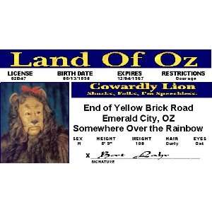  Wizard of Oz   Cowardly Lion   Collector Card Everything 