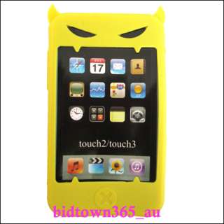 New Devil Demon Soft Silicone Skin Case for Apple iPod touch 2 3 2G 3G