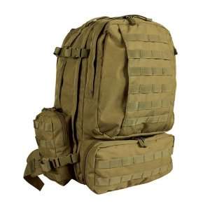 Fox Outdoors Advanced 3 Day Combat Pack   Coyote: Sports 