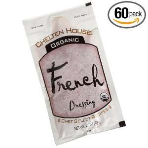 Chelten House Organic French Dressing, 1.5 Ounce Single Serve Pouches 