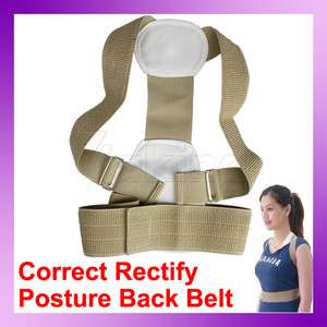 Correct Flexible Back Belt Posture Shoulder Support Belt Rectify 