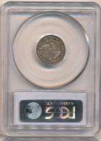1823/2 LG Es CAPPED BUST DIME F12 PCGS. Scarce & Desirable.  
