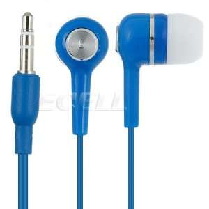     BLUE IN EAR SILICONE TIPS EARPHONES FOR CREATIVE ZEN Electronics