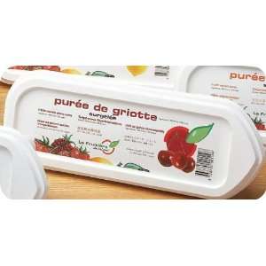 Morello La Frutiere Fruit Puree   Cherry Frozen   2 x1 Kilo Per Case 