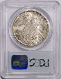 1926 S $1 PCGS MS65 CAC Peace Liberty Head Silver Dollar  