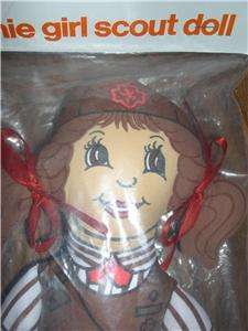 Brownie Girl Scout Collectible Cloth Doll Mint in Bag  