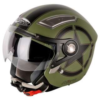 Nitro NP 100J Heavy Dual Visor System Open Face Motorcycle Helmet 