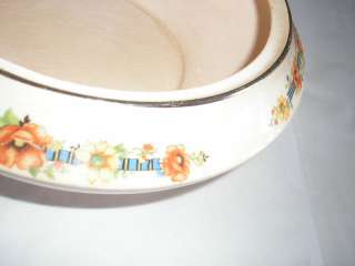 Royal Beige Ware By Royal China Co DELYTE Pattern Covered Casserole 