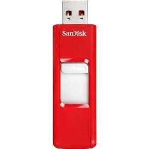  SanDisk 4GB Cruzer Micro USB 2.0 Drive RED (SDCZ36 004GR 