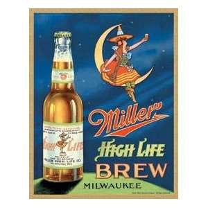  Tin Sign Miller Beer #978 