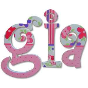  gia curlz style wall letters