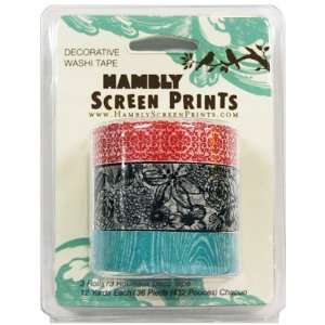  Hambly Studios   Screen Prints   Decorative Washi Tape 