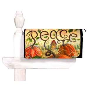  Magnetic Mailbox Cover Peace Pumpkin: Patio, Lawn & Garden