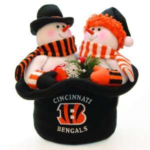    Cincinnati Bengals Plush Snowmen Top Hat