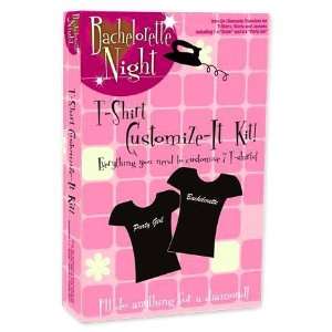  Bachelorette Night T Shirt Customization Kit Everything 