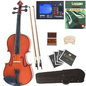 Cecilio 1/32 CVN 100 Solid Wood Violin Musical 