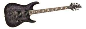  Schecter Omen Extreme 6 Electric Guitar (See Thru Black 