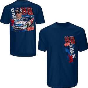  Dale Jr 2010 National Guard Navy Tee, Large Everything 