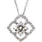 Moissanite Necklace With Diamonds Cushion Cut 2.05 Ct