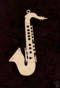 Music Musical Instrument Saxophone Wood Cutout #850 4  