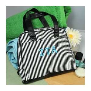  Greek Striped Cosmetic Bag