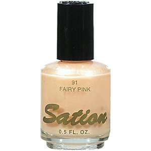  SATION Professional Fairy Pink Nail Polish 0.5oz (Color 