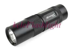 Romisen RC D6 CREE LED W/ Magnetic CR123A Flashlight  