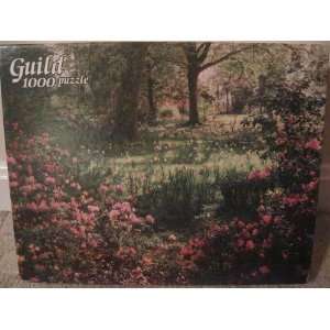  Guild 1000 Piece Puzzle  Woodland Flowers 