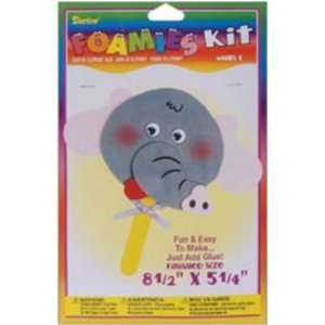  Darice Foamies Face Kit   Elephant