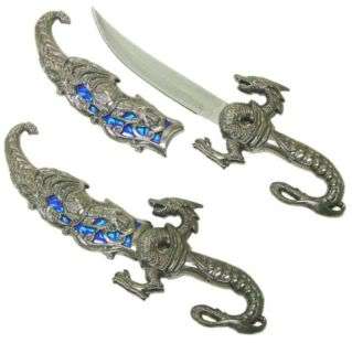 Dragon Knife Standing Up Decorative Dagger Awesome New  