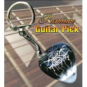  Darkthrone Premium Guitar Pick Keyring: Musical 