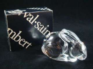 Val Saint Lambert Crystal Rabbit Val Diffusion Belgium  