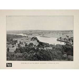  1903 Merrimack River Hooksett Pinnacle New Hampshire 