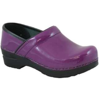  FACTORY 2ND   Sanita Professional in Purple Patent Leather Shoes