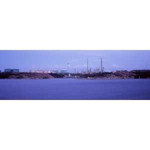 Oil Refinery at the Coast, Lysekil, Bohuslan, Sweden by Panoramic 