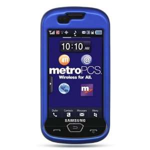   Rubber Case for Samsung R900 Craft / Blue: Cell Phones & Accessories
