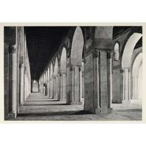  1937 Arches Mosque Ahmad Ibn Tulun Cairo Photogravure 