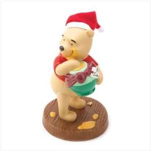  C. Alan 13143 Santa Pooh With Hunny Figurine