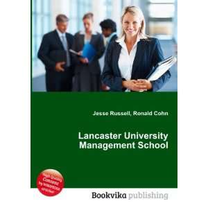  Lancaster University Management School Ronald Cohn Jesse 