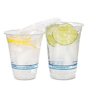    Eco Products   Recycled Content Clear Plastic Cold Drink Cups 