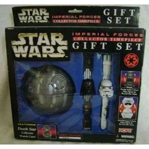  STAR WARS IMPERIAL FORCES TIME PIECES W/ DEATH STAR 