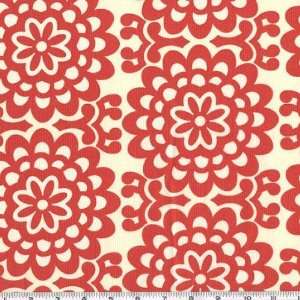  45 Wide Amy Butler Lotus Wall Flower Cherry By The Yard: amy 