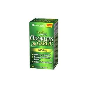  Odorless Garlic Softgels 1000 mg. 100 Softgels Health 