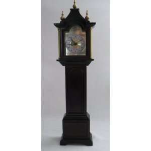 2001 Bombay Company Collectible Miniature Grandfather Clock  16 tall 